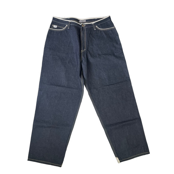 Vintage y2k Johnny Blaze Baggy Denim Jeans Mens 42 - Picture 1 of 5